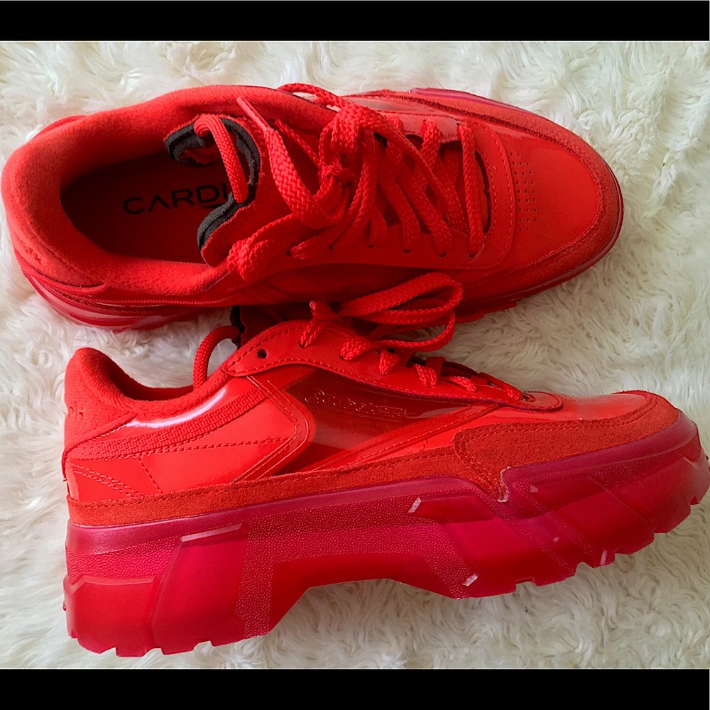 Reebok Club C Cardi B NW/OT Sz 8